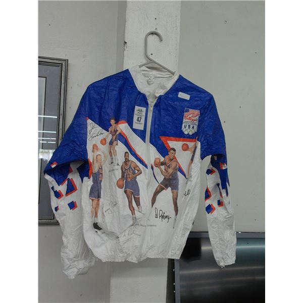 1992 US Olympic Basketball Team Souvenir Windbreaker