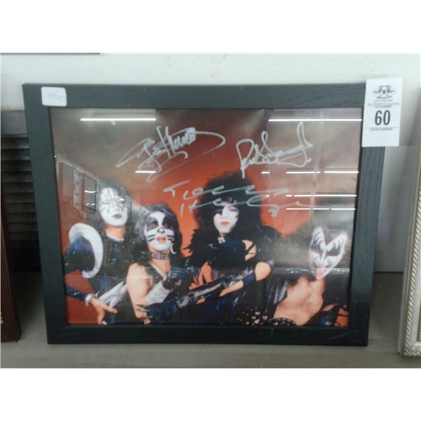 Kiss Group Autographed Photo