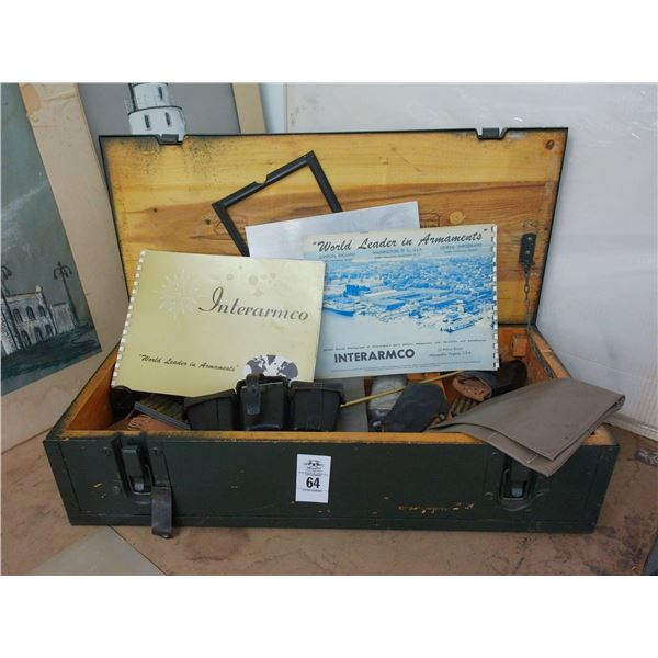 9MM Arms Crate w/Asst. Ammo and Holsters