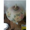 Image 2 : Oriental Base w/Reversed Painted Kinkaid Floral Lamp