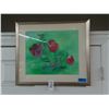 Image 1 : Framed Wall Art Tulips Artist Signed