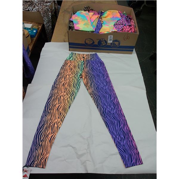 66-Ladies New Lycra Athletic Stretch Pants - 66 X $
