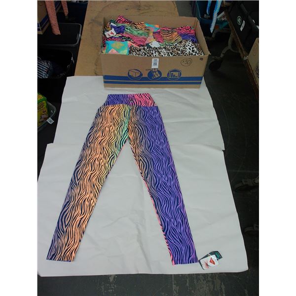 50-Lycra Ladies Athletic Stretch Pants - 50 X $