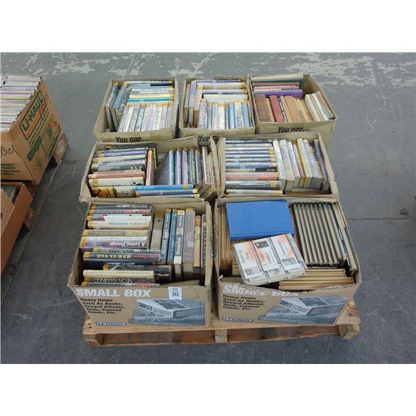 7-Box Hardback Books - 7 X $