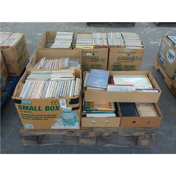 6-Box Hardback Books - 6 X $