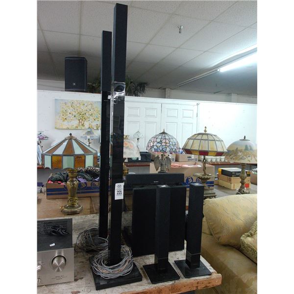 Sony Surround Speakers w/Sub Woofer