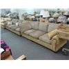 Image 1 : Tan Oversized 2 Pc L-Shaped Sectional Sofa