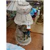 Image 1 : Porcelain Capodimonte Style Figural Lamp