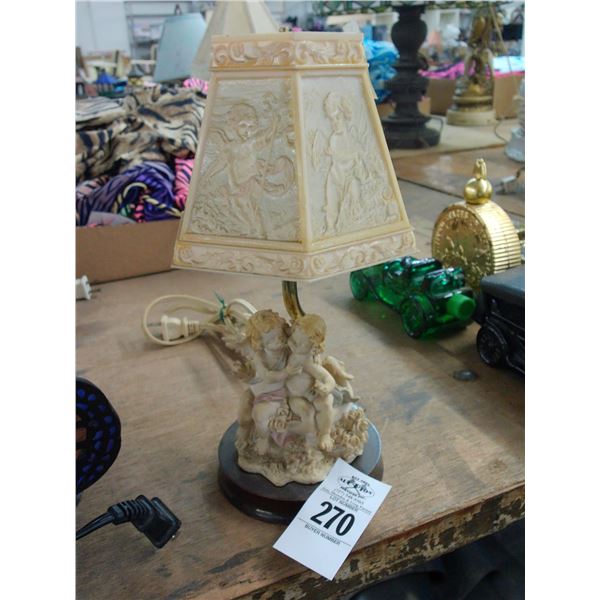 Cherub Small Figural Lamp