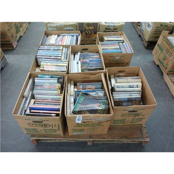 7-Box of Asst. Books - 7 X $