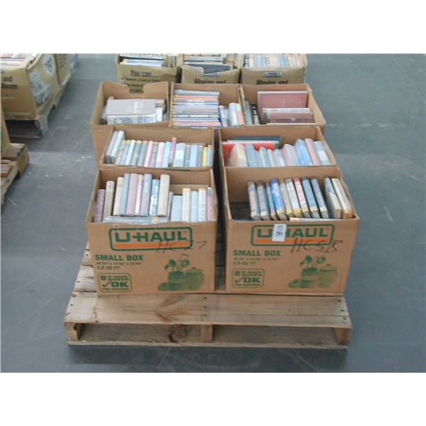 7-Box of Asst. Books - 7 X $