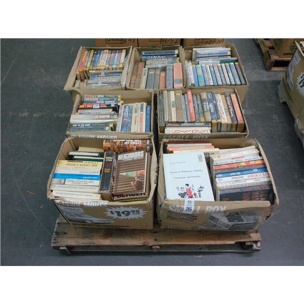 7-Box of Asst. Books - 7 X $