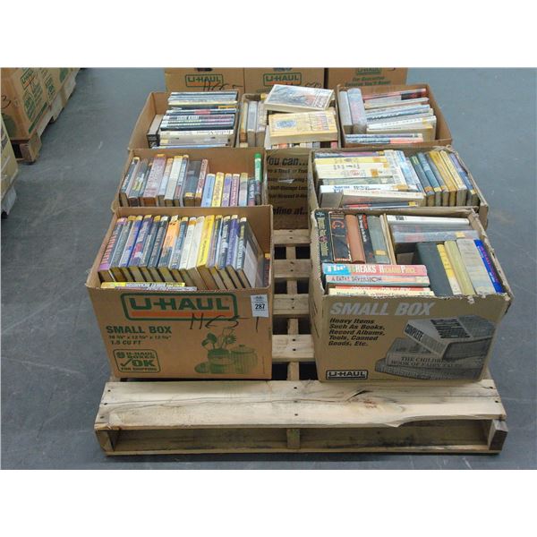 7-Box of Asst. Books - 7 X $
