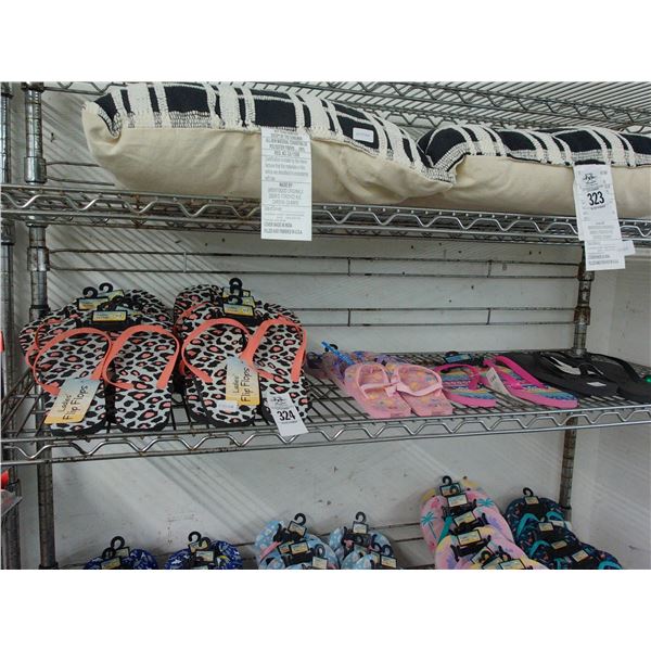 18-Asst. Flip Flops - 18 X $