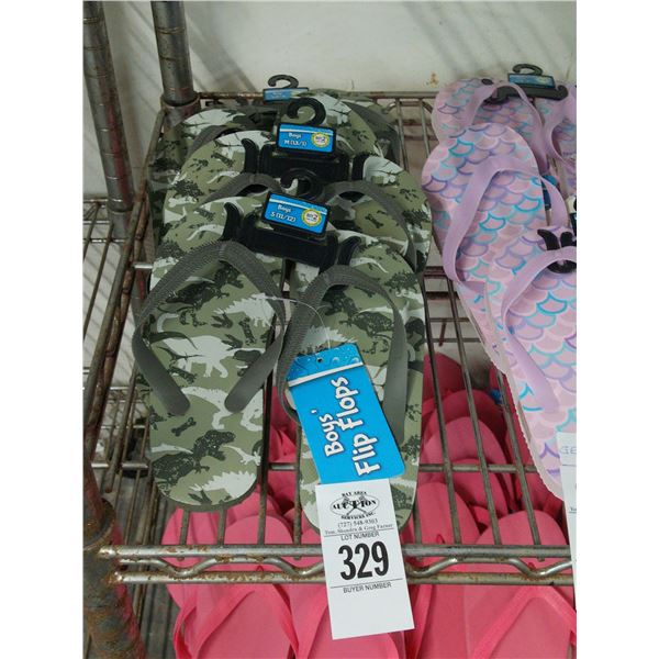 4-Dino Flip Flop s- 4 X $