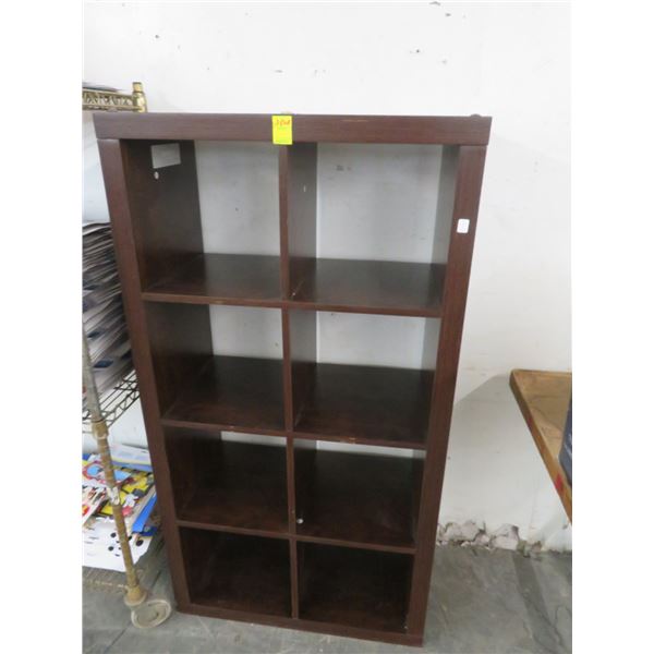 Mocha 8 Bin Cube Cabinet