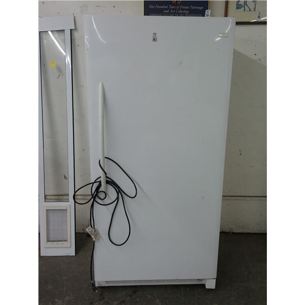 Frigidaire White Upright Freezer