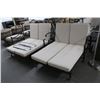 Image 1 : Ornate Padded Double Loungers  - Pair