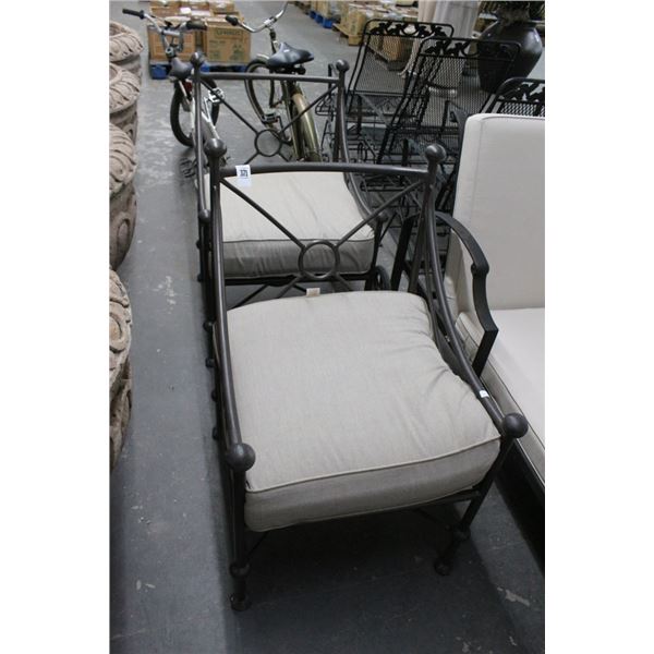 Patio Armchairs - Pair