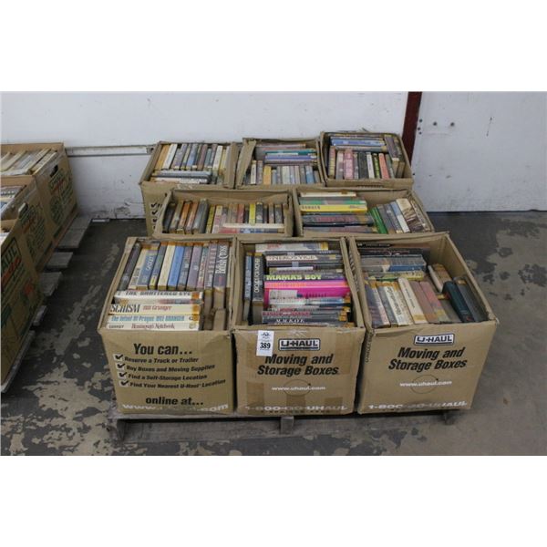 8-Box of Books - 8 X $