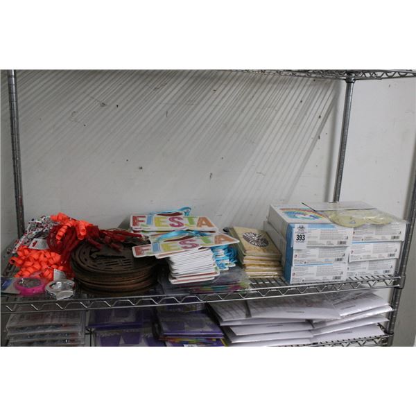 Shelf Balloon Backdrops, Fiesta Signage