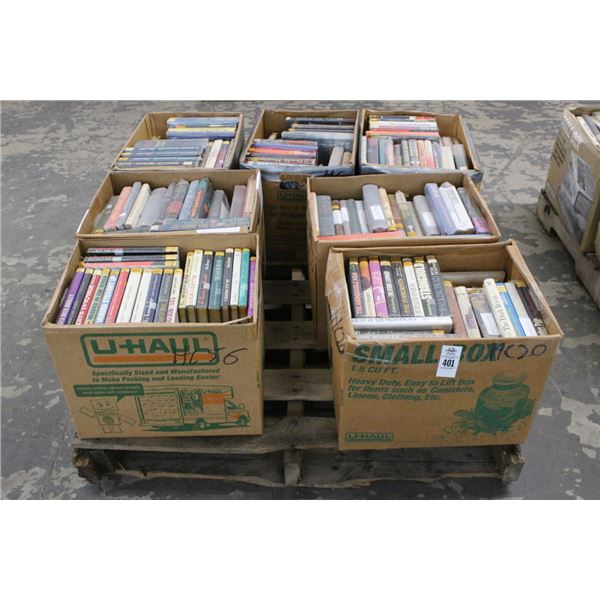 7-Box of Books - 7 X $