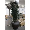 Image 1 : Large Silk Palm w/Metal Pot