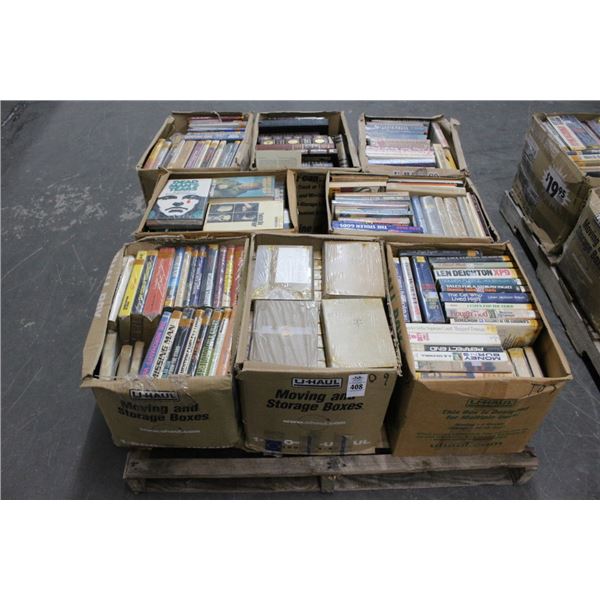 8-Box of Books - 8 X $