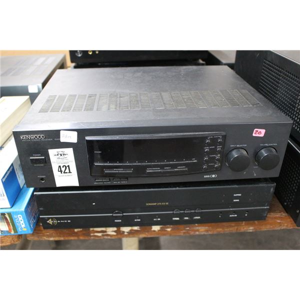Kenwood Stereo Receiver, Sonance Amp