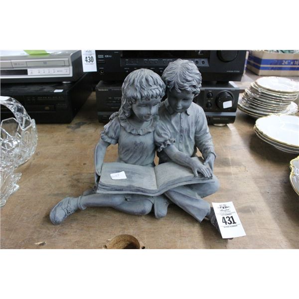 Boy/Girl Patio Statuary