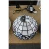 Image 1 : Ornate Tiffany Floral Leaded Glass Lamp Shade