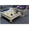 Image 1 : Beige Oriental Coffee/End Tables Set
