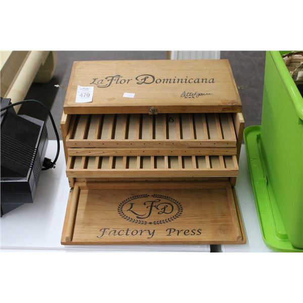 Dominicana Wooden Type Set Box