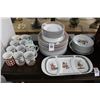 Image 1 : Sakura Christmas China Set w/Mugs
