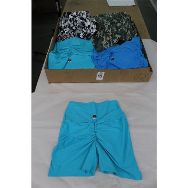 62-Ladies Athletic Stretch Shorts - 62 X $