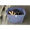 Image 1 : Bin w/Planting Pots/Stakes