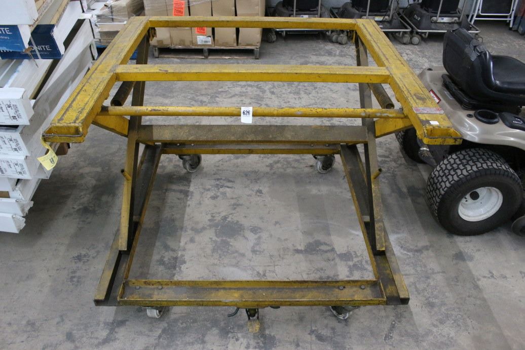Metal Rolling Adjustable Height Work Stand