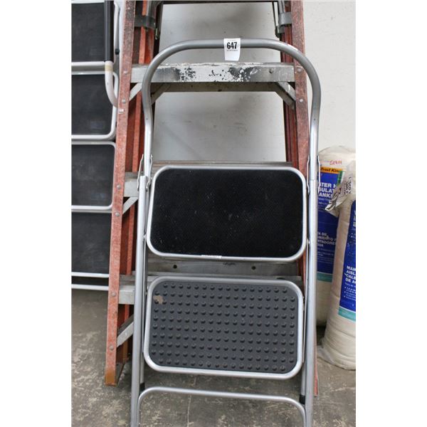 Grey 2 Step Stool