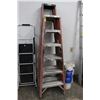 Image 1 : 2-Werner FG Stepladders  6'/7'  - 2 X $