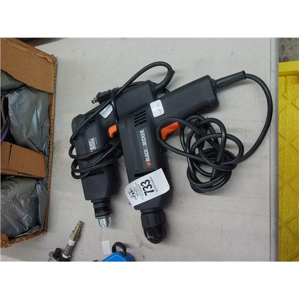 B & D Electric Drills - 2