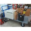 Image 1 : Flatbed Air Tire Warehouse Cart