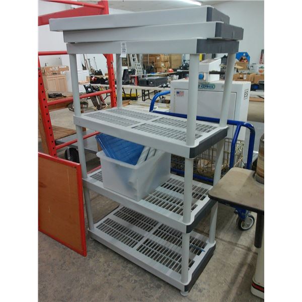 Plastic Storage Rack