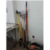 Image 1 : Post Hole Digger, Shovel, Loppers, Yard Tools