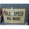 Image 1 : Idle Speed Sign