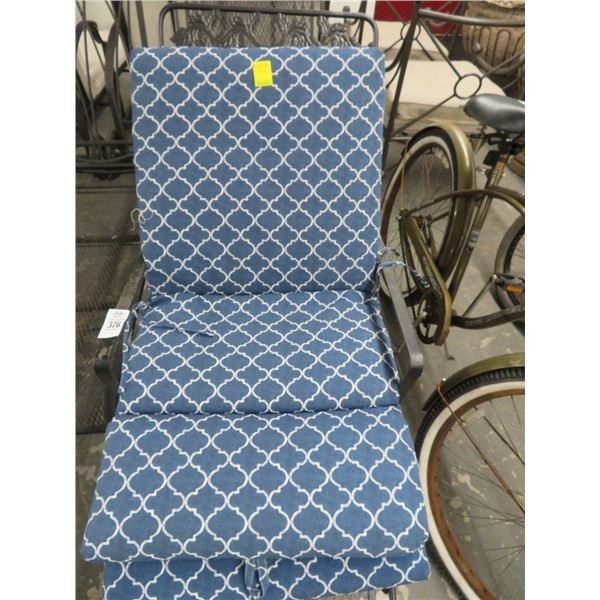 Blue Chair Pads (2)