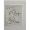 Image 1 : Dan Piraro signed note with Bizarro sketch
