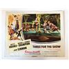 Image 1 : Three for the Show original 1954 vintage lobby card