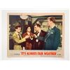 Image 1 : It's Always Fair Weather original 1955 vintage lobby card