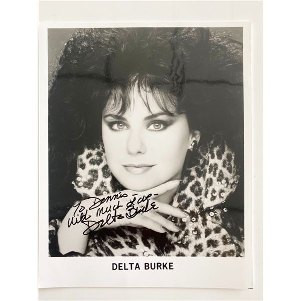 Designing Women Delta Burke signed photo