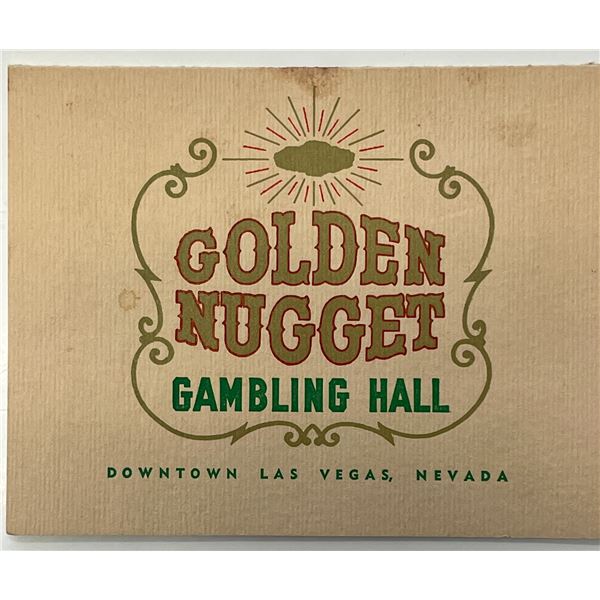 Golden Nugget note card